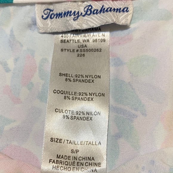 Tommy Bahama Colorful Floral Mini Dress Petite Small - Picture 3 of 7